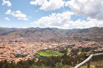 Fototapeta na wymiar Südamerika, Panorama, Cusco