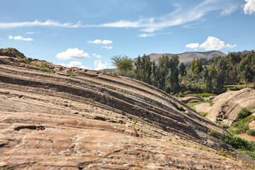 Sacsayhuamán, Peru, Südamerika, Inka-Festung.
