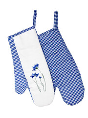 kitchen gloves cornflowers