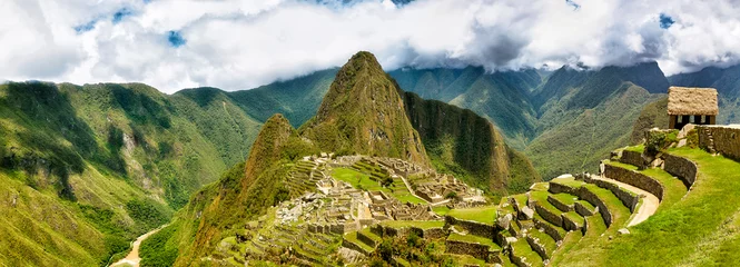 Foto auf Acrylglas Machu Picchu Machu Picchu, Huayna Picchu, Peru, Inka.