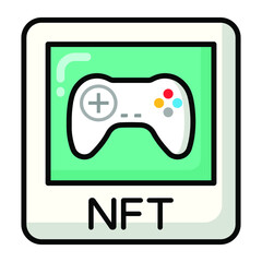 Game icon, Non-fungible token, Digital technology.