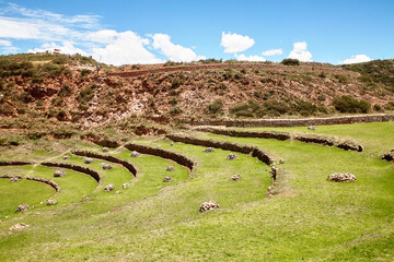 Rundterrassen Moray, Peru, Ackerbau, Landwirtschaft