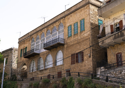 Old traditional lebanese houses, Beqaa Governorate, Zahle, Lebanon