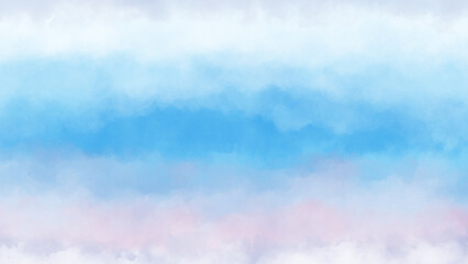 デジタル水彩の背景壁紙素材 sky02