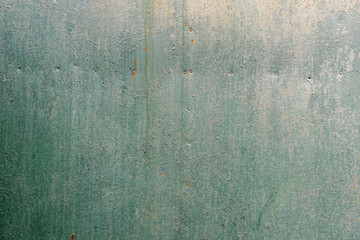 Worn and peeling paint on a metal surface. Abstract background. Vintage.