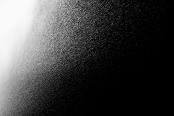 Abstract cloud with falling drops isolated on black background. White clouds, fog or smog moving on a black background. Drops of rain for overlay. Layout for your photo.