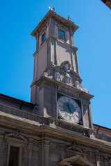 old clock tower in the center of the city