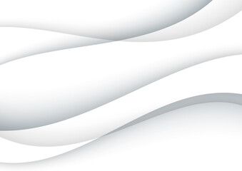 抽象的な背景　灰色の曲線