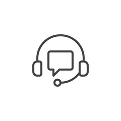 Online support line icon