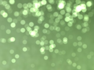 Fototapeta premium Blurry green bokeh abstract background