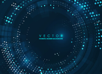 Abstract big data visualization