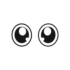 Eye icon vector set. see illustration sign collection. watch symbol or logo.