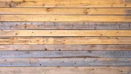 Alte Holzbretter mit schöner Maserung und Struktur als Hintergrund