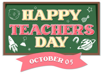 World Teacher's Day Logo Banner Design