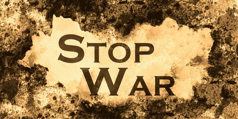 Stop wojnie - obrazy, fototapety, plakaty