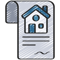 Mortgage Contract Icon