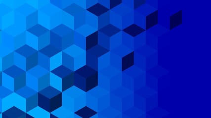 Fototapeta na wymiar square blue backgrounds. blue backgrounds. blue background with square cube
