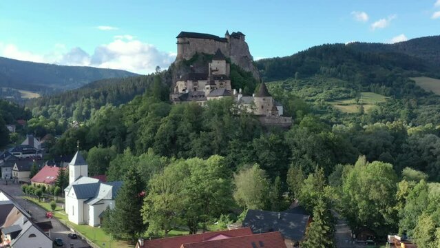 The ORAVA CASTLE in Slovakia