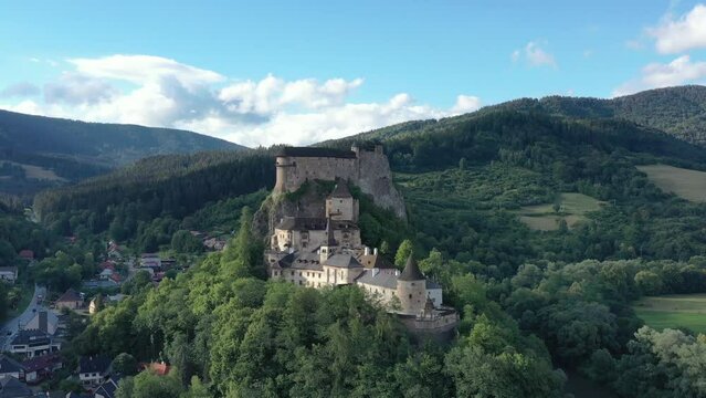 The ORAVA CASTLE in Slovakia