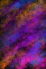 Plakat Abstract bright background. Multicolored smoke.