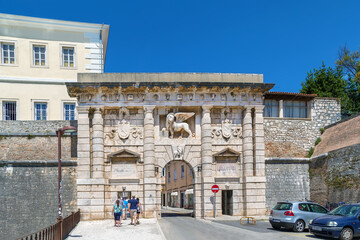 Fototapeta premium Land Gate, Zadar, Croatia