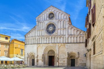 Obraz premium Zadar Cathedral, Croatia