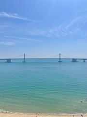 bridge over the river