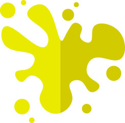 Beautiful colour paint splashes. Set of paint splashes. Vector illustration. Colorful splashes of paint collection,  Paint Splatter that is Hand Drawn 