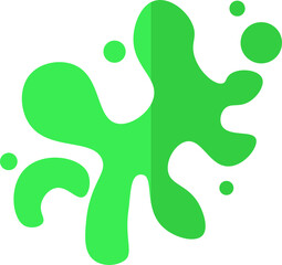 Beautiful colour paint splashes. Set of paint splashes. Vector illustration. Colorful splashes of paint collection,  Paint Splatter that is Hand Drawn 