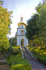 Mezhyhirya Monastery in Mezhyhirya (former ex-president residence of President Yanukovych) in Kyiv region, Ukraine