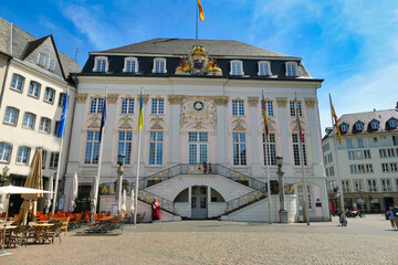 Rathaus in der Innenstadt von Bonn am Rhein Germany