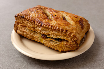 Bread Apple Pie with Cinnamon and Apples