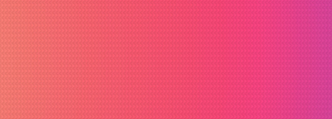 Orange red pink gradient background blank. Horizontal banner or wallpaper tamplate. Copy space, place for text, text area. Bright illustration. Space metaverse web 3 technology texture	