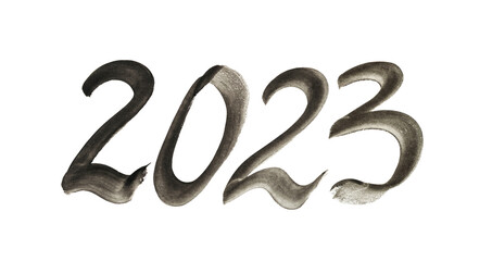 2023 Hand Drawn Numbers