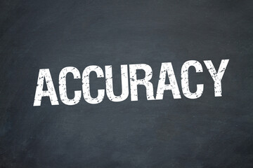 Obraz premium Accuracy
