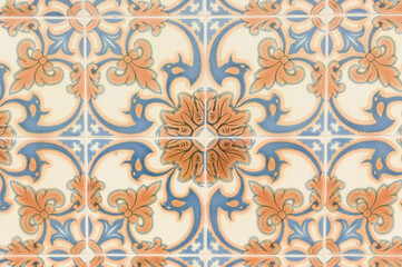 Traditional azulejos Aveiro Portugal