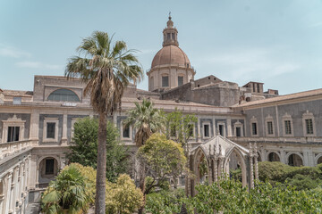 One of the biggest monastery in Europe in Catania, Sicily.