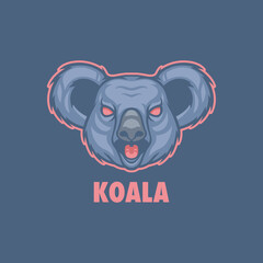 KOALA MASCOT LOGO 