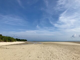 竹富島のコンドイ浜