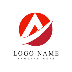 A initial letter logo vector template design