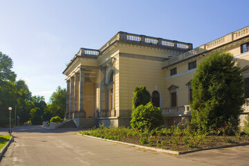 Fototapeta na wymiar Scherbatova Palace in Nemyriv, Ukraine 