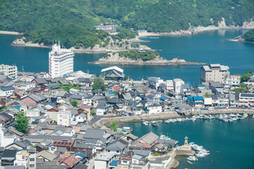 広島 医王寺・太子殿から眺める鞆の浦の絶景