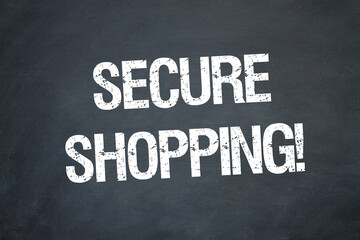 Obraz premium Secure Shopping!
