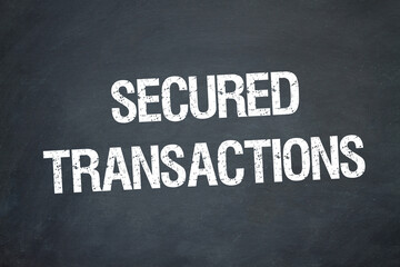 Obraz premium Secured Transactions