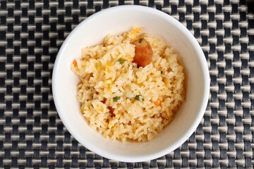Fried rice with egg Thai food