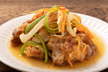 鶏むね肉の南蛮漬け