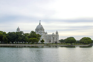 Fototapeta premium Victoria Memorial in Kolkata made by British india