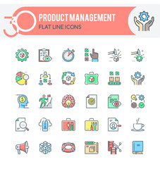 Product management icons
