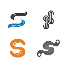 Business corporate S letter logo