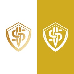 Business corporate S letter logo